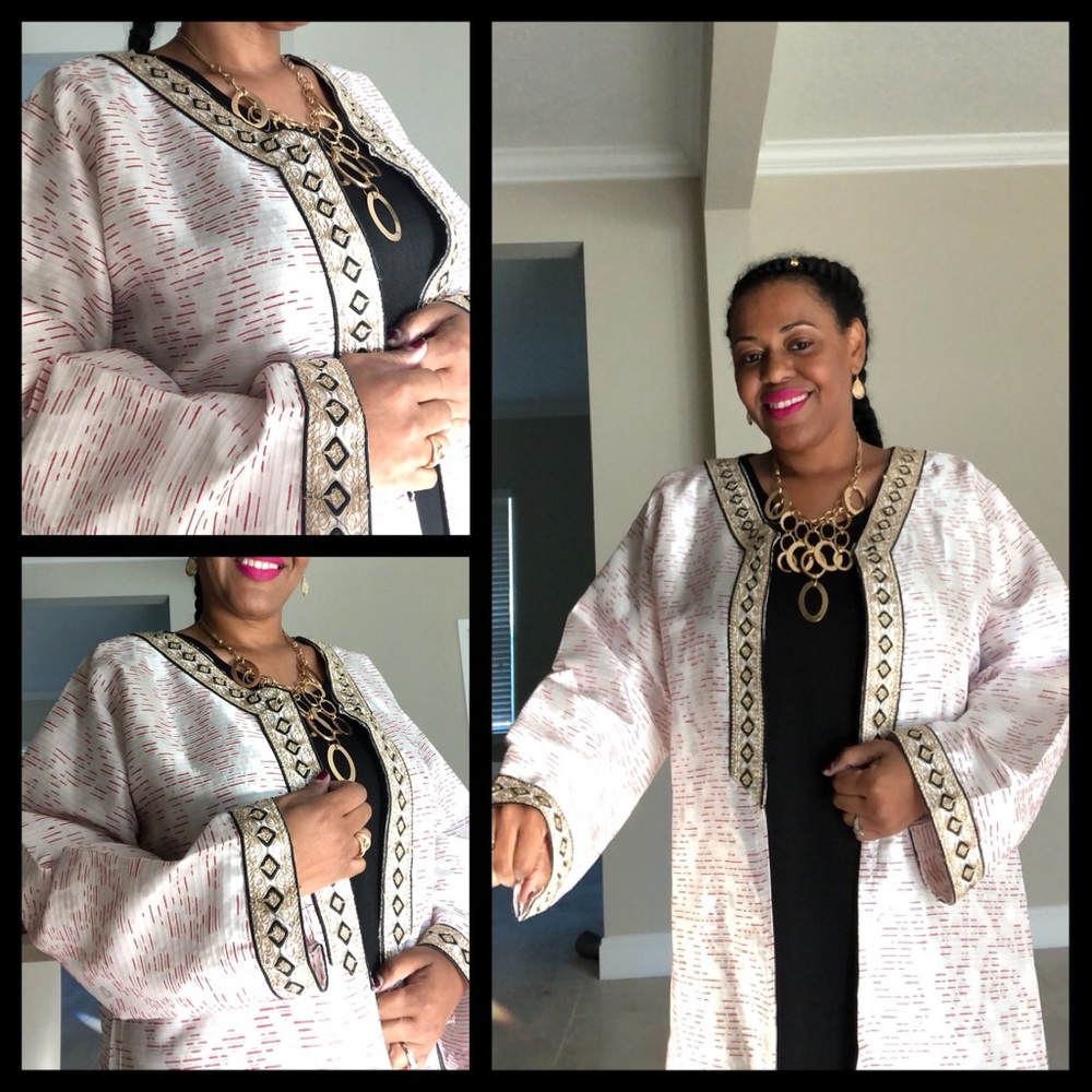 Two piece dress and long jacket “Price 🔪limited ⏳